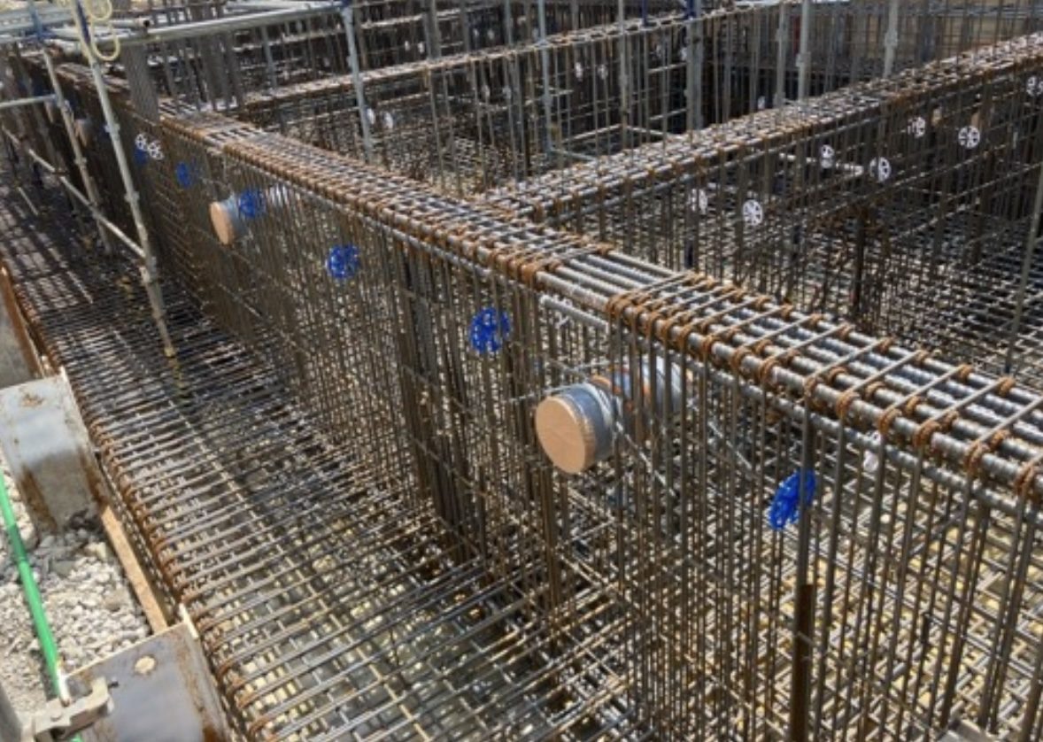 施工事例：戸建て基礎配筋